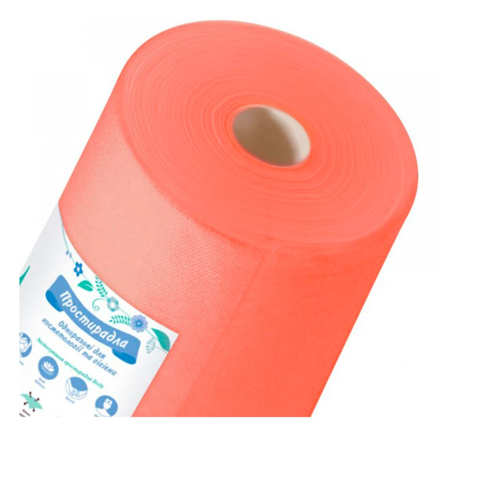 Простирадло Doily коралове 0,6*100 м