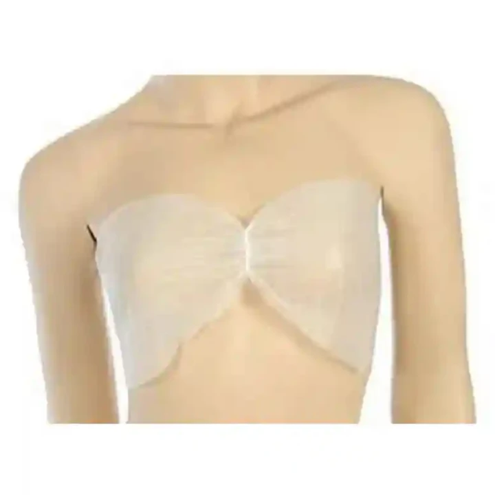 Бюстье на резинке, р. S-M (Кремовый)