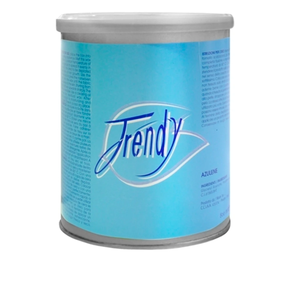 Воск горячий для депиляции Trendy Голубой 800 мл