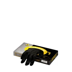 Перчатки латексные Comair черные без пудры 20 шт, размер М