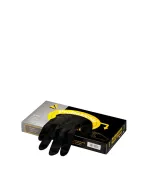 Перчатки латексные Comair черные 1 пара