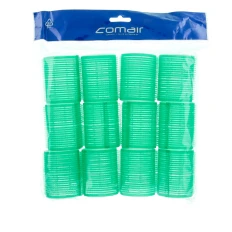 Бигуди-липучки Comair Velcro plus зеленые 48 мм 12 шт