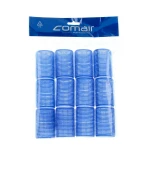 Бигуди-липучки Comair Velcro plus синие 40 мм 12 шт