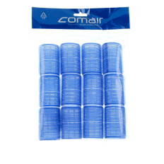 Бигуди-липучки Comair Velcro plus синие 40 мм 12 шт