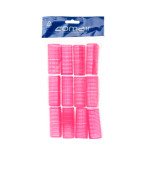 Бігуді-липучки Comair Velcro plus рожеві 25 мм 12 шт
