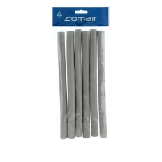 Бигуди папилоты Comair Flex серые 19*254 мм 6 шт