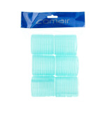 Бигуди-липучки Comair Jumbo голубые 56 мм 6 шт