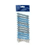 Бигуди волнистые Comair сине-серые 13 мм 12 шт