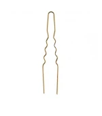 Шпильки тонкие Comair золотые 65 мм 50 шт