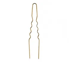 Шпильки тонкие Comair золотые 65 мм 50 шт