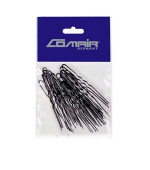 Шпильки тонкі Comair чорні 75 мм 50 шт