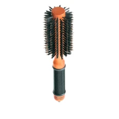 Щетка с прорезиненой ручкой Pins круглая 60 мм 16 рядов