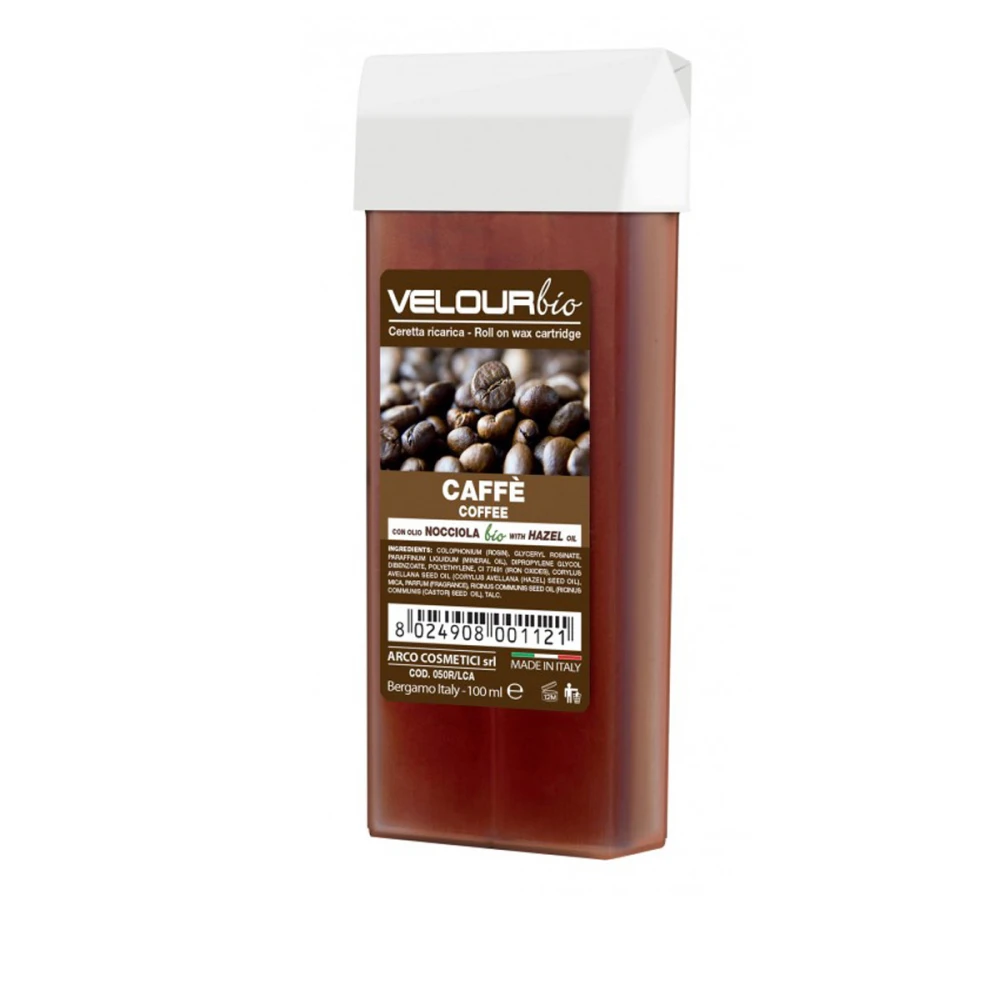 Воск в кассете ARCOCERE VELOUR Bio "Кофе" 100 мл