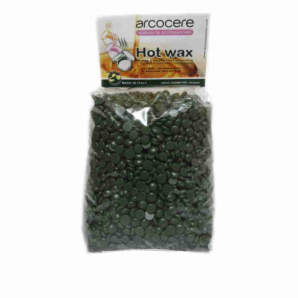 Віск гарячий у гранулах Hot Wax ARCOCERE Зелений 1кг