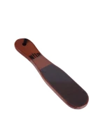 Пилка педикюрная деревянная Nila 80/180 коричневая