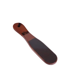 Пилка педикюрная деревянная Nila 80/180 коричневая