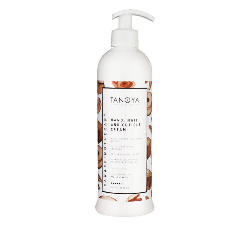 Крем для рук, ногтей, кутикул TANOYA Крем-карамель, 500 мл