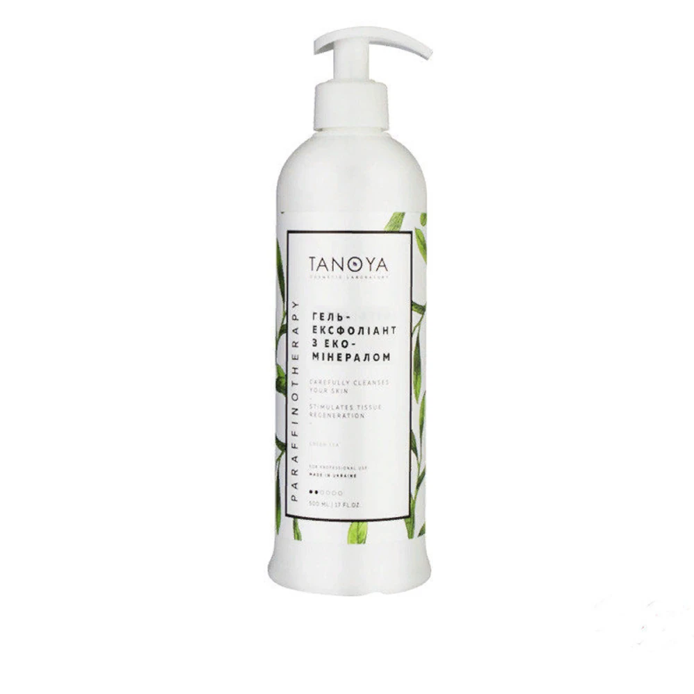 Гель-эксфолиант TANOYA Зеленый чай, 500 мл