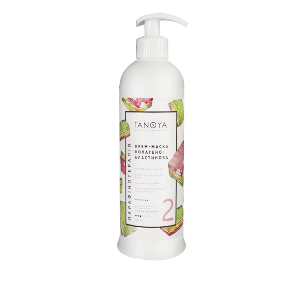 Крем-маска TANOYA коллагено-эластиновая Мармелад, 500 мл
