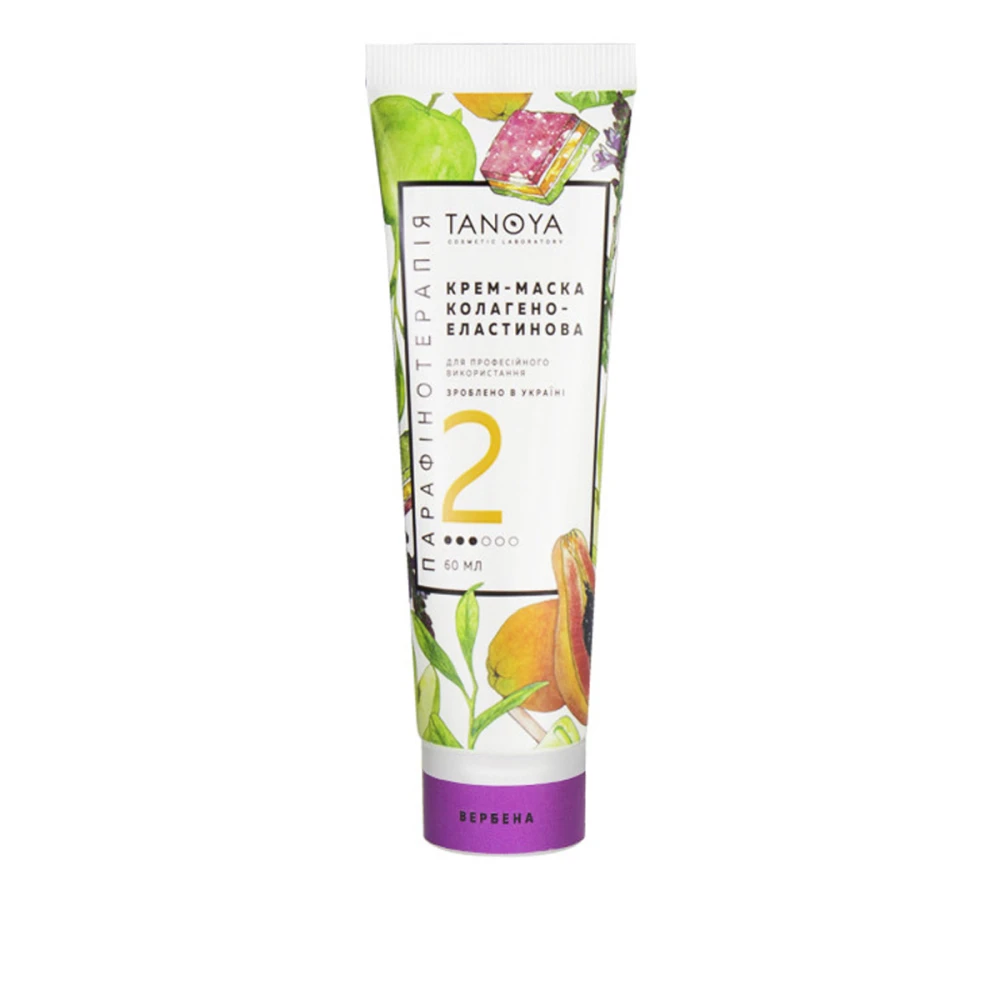 Крем-маска TANOYA коллагено-эластиновая Вербена, 60 мл