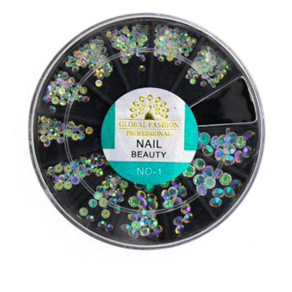 Карусель черная со стразами Глобал Rainbow маленькая