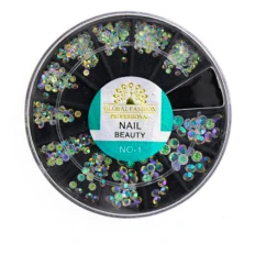 Карусель черная со стразами Глобал Rainbow маленькая