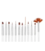 Набір пензлів для китайського розпису Глобал В-2 12 шт