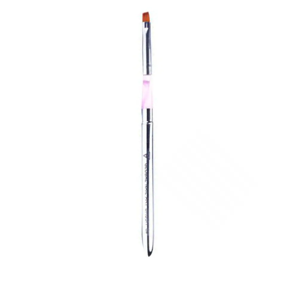 Кисть для геля Глобал № 4 складная витая ручка