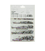 Стразы Глобал MIX в пакете 5-в-1 розовый хамелеон 1440 шт