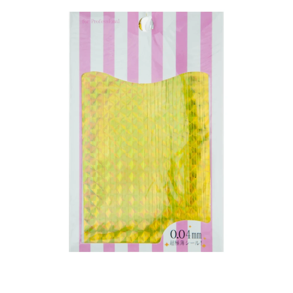 Декор фольга Глобал нить листовая золото