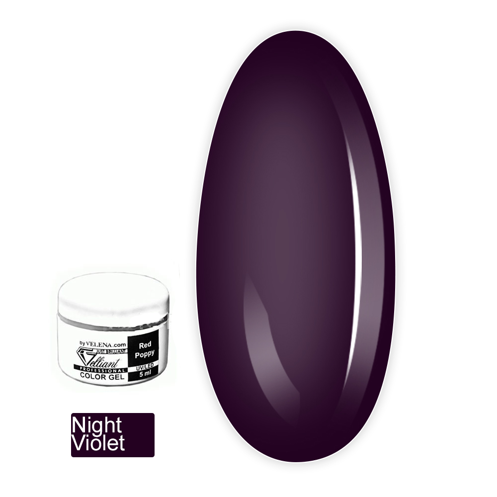 Гель кольоровий VELENA 5 мл (Night Violet)