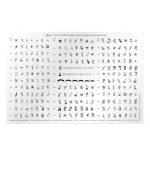 Форма большая KONAD Mega Design Plate 1