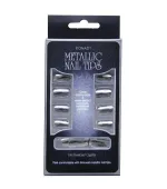 Типсы для экспресс-маникюра Metallic Nail Tips Серебро