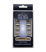 Типсы для экспресс-маникюра Metallic Nail Tips Золото