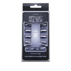 Типси для експрес-манікюру KONAD Metallic Nail Tips