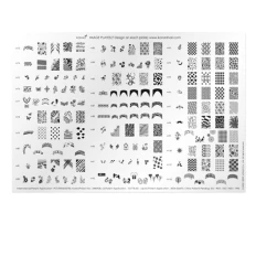 Форма большая KONAD Mega Design Plate 3