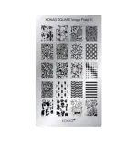 Форма міні KONAD Squave Image Plate 01