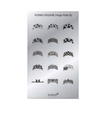 Форма мини KONAD Squave Image Plate 02
