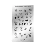 Форма міні KONAD Squave Image Plate 03