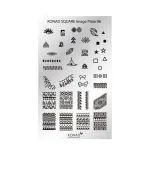 Форма міні KONAD Squave Image Plate 06