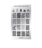 Форма міні KONAD Squave Image Plate 08