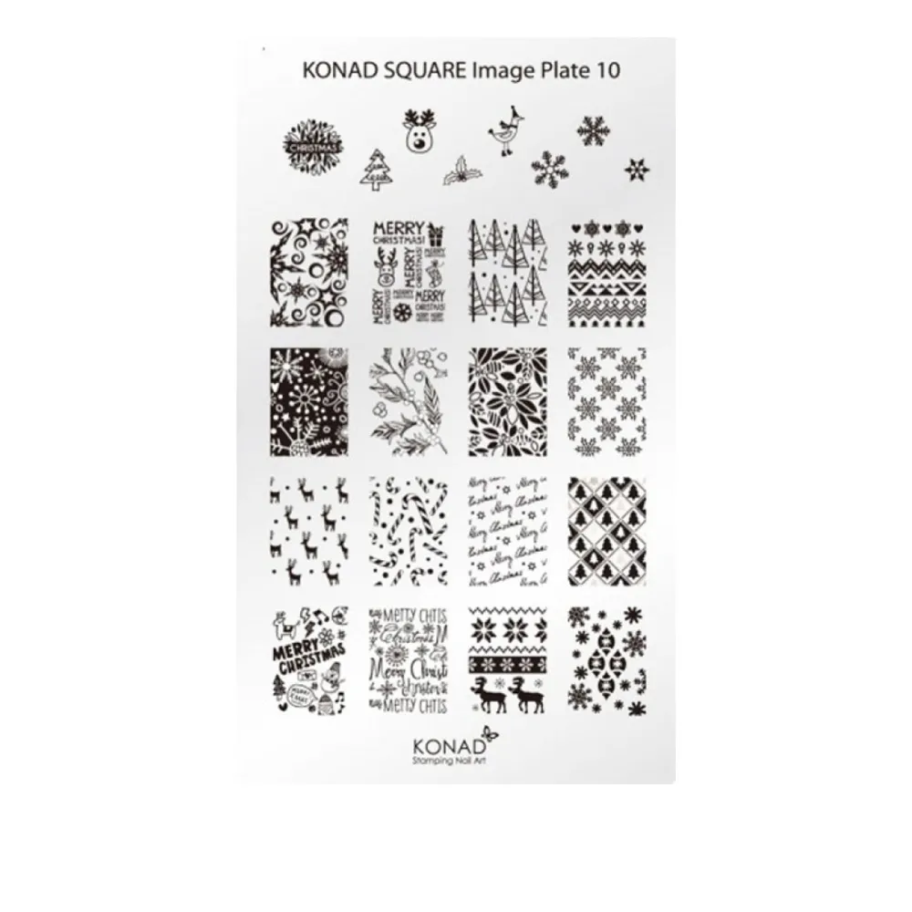Форма міні KONAD Square Image Plate 10