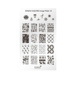 Форма мини KONAD Square Image Plate 10