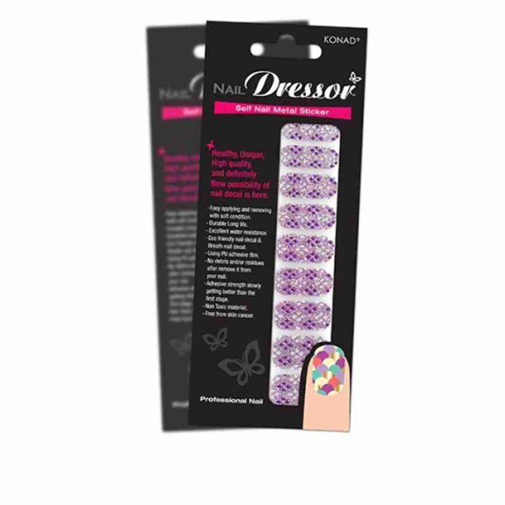 Готовый маникюр KONAD Nail Dressor Bling Design Glitter- 03