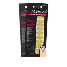 Готовий манікюр KONAD Nail Dressor Bling Design Glitter-Yellow