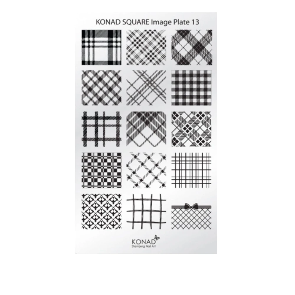 Форма міні KONAD Square Image Plate 13