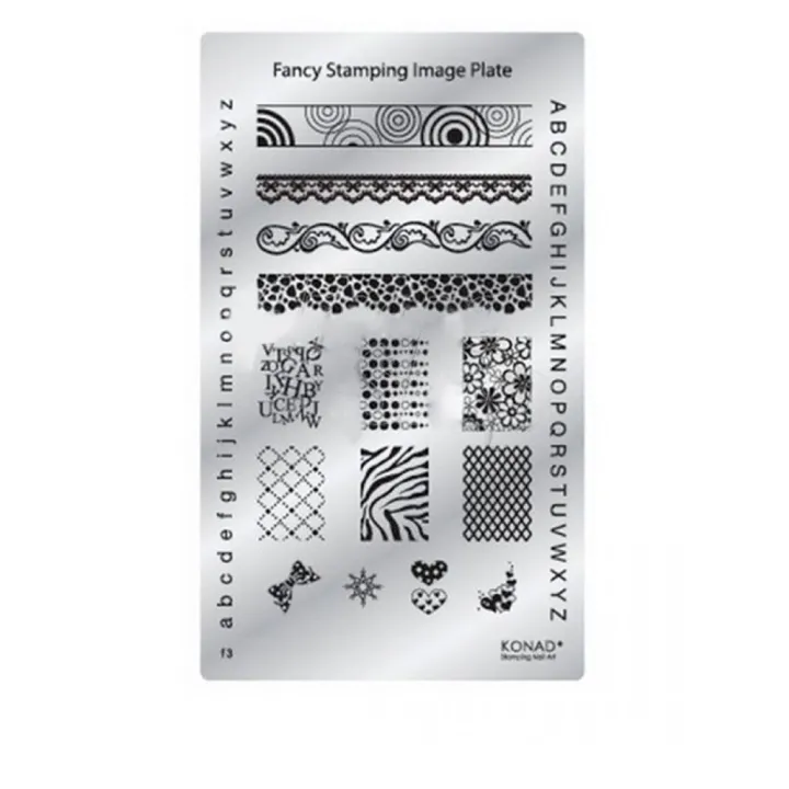 Набор для стемпинга KONAD Fancy Stamping Kit I (диск F1)