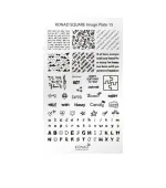 Форма міні KONAD Square Image Plate 15