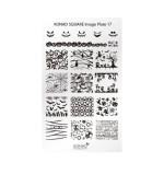 Форма мини KONAD Squave Image Plate 17