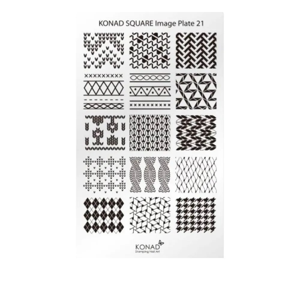 Форма міні KONAD Squave Image Plate 21